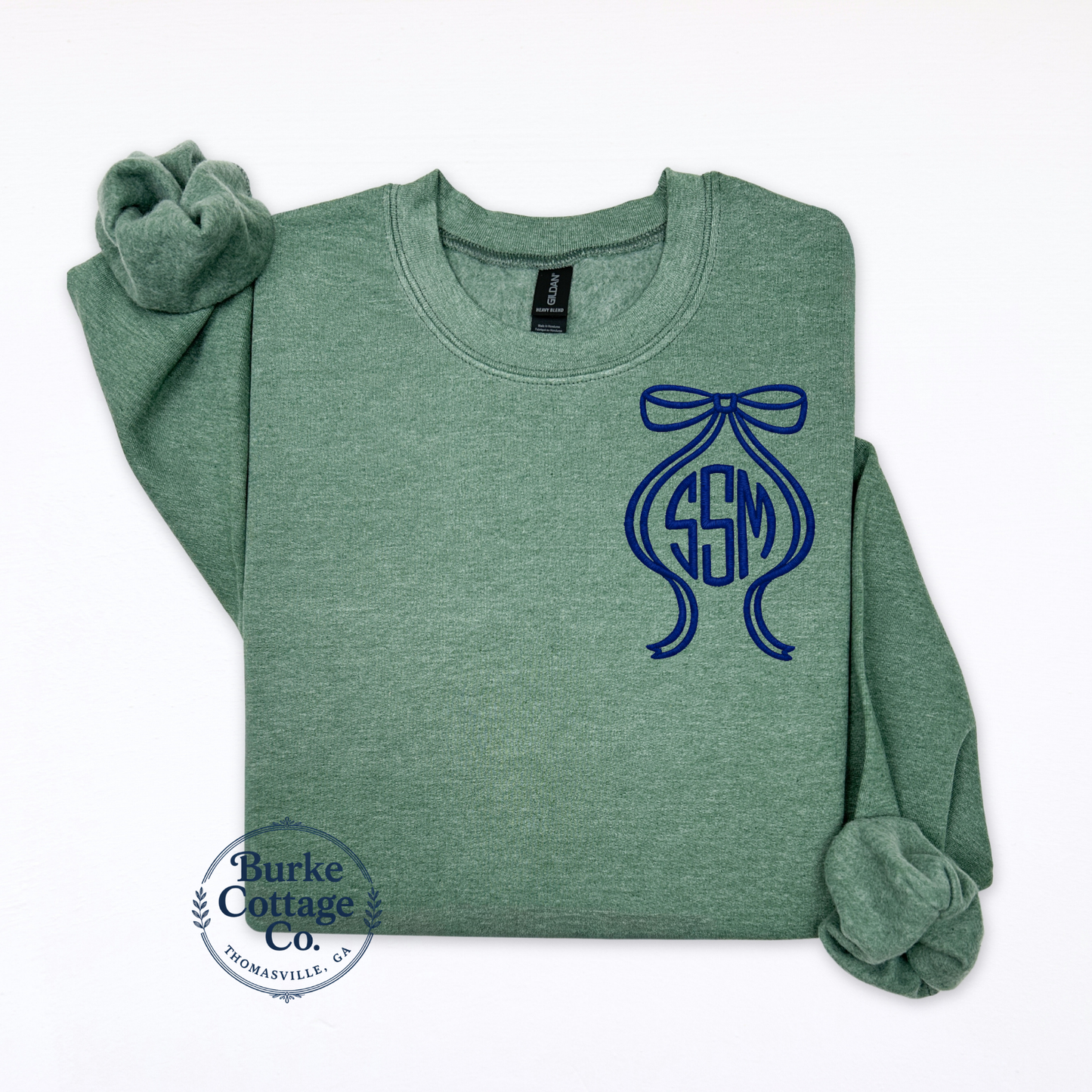 The Bow Monogram Sweatshirt