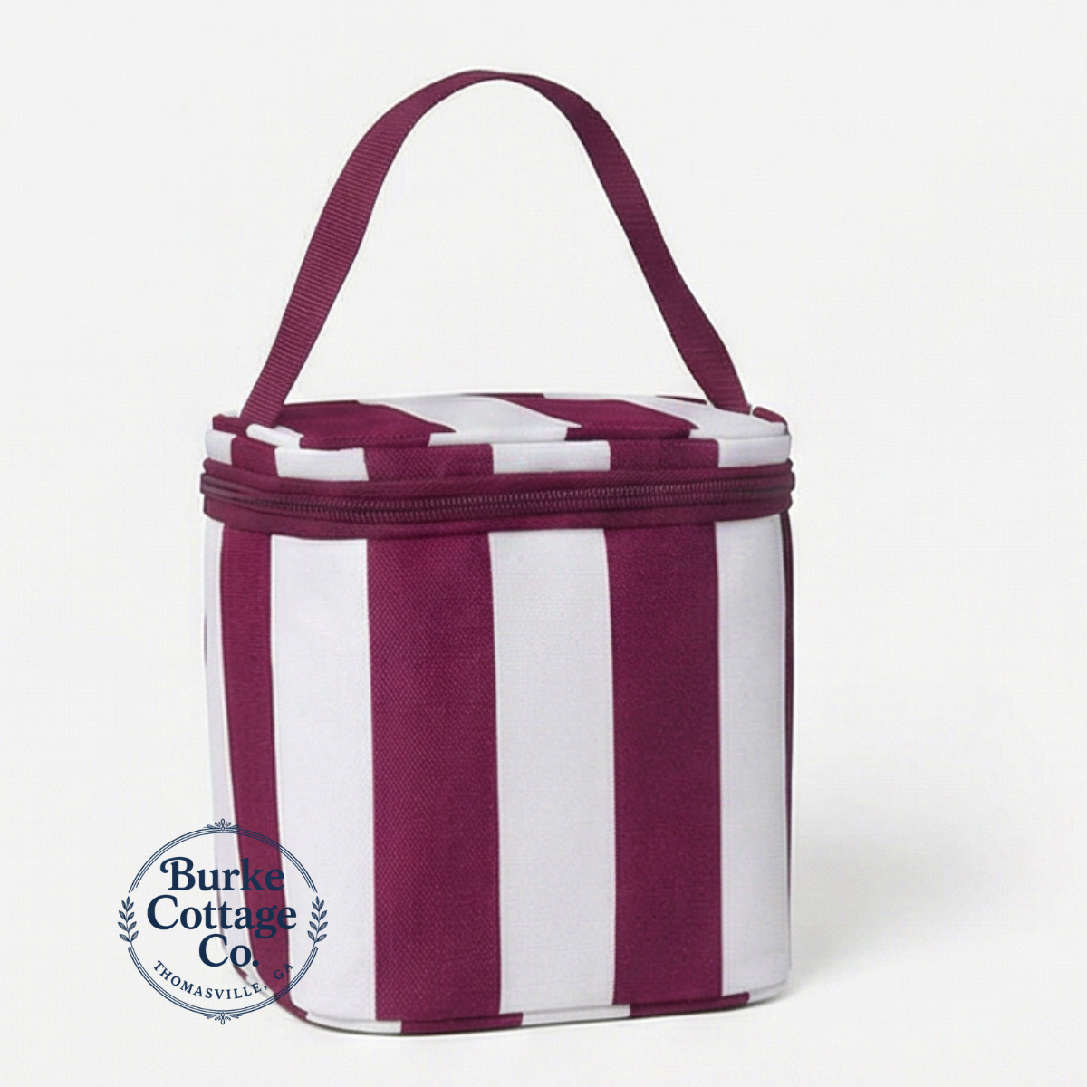 Monogrammed Mini Cooler Bag | Personalized 4-Can Cooler | Custom Beach Cooler