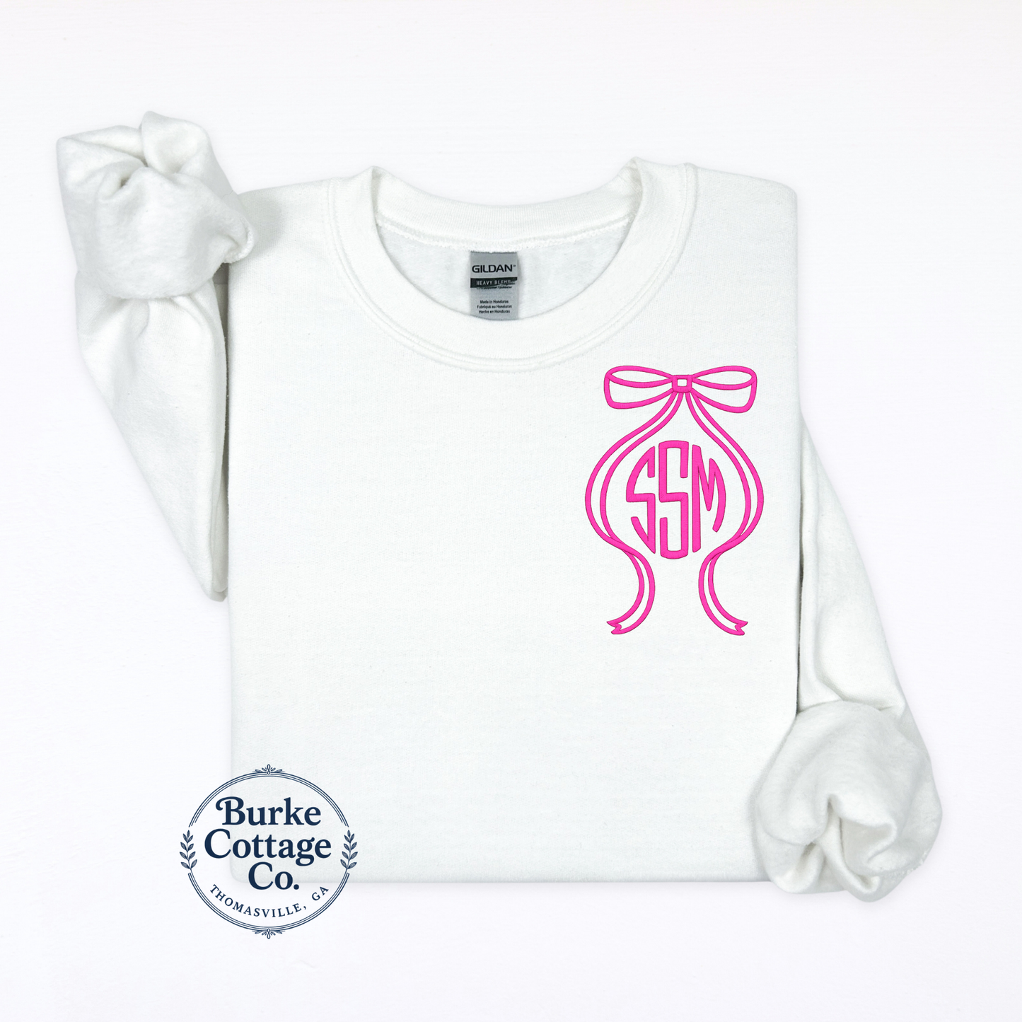 The Bow Monogram Sweatshirt