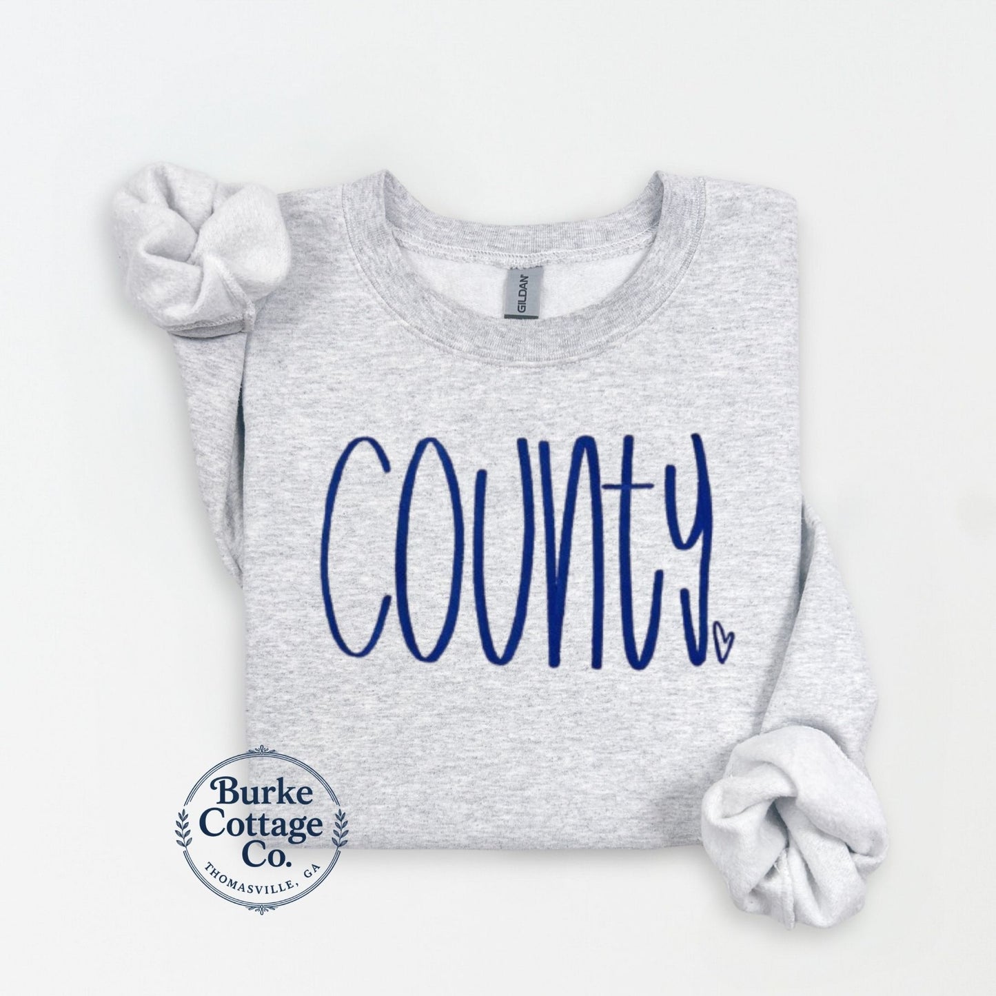 County Embroidered Sweatshirt