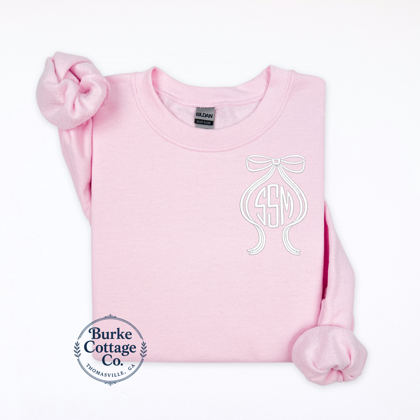 The Bow Monogram Sweatshirt