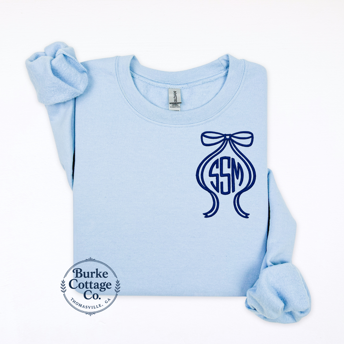 The Bow Monogram Sweatshirt