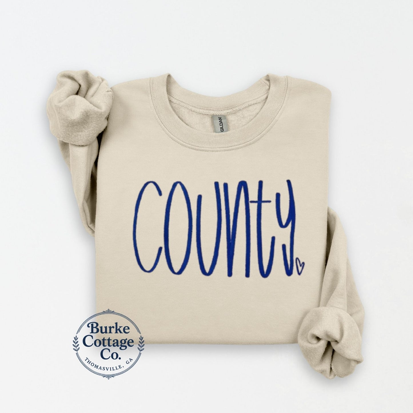 County Embroidered Sweatshirt