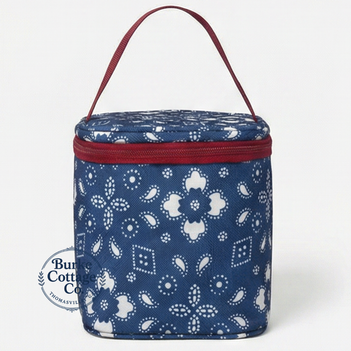 Monogrammed Mini Cooler Bag | Personalized 4-Can Cooler | Custom Beach Cooler