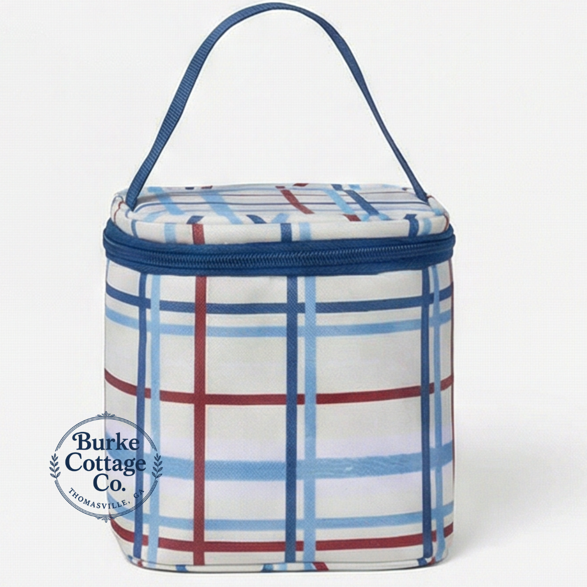 Monogrammed Mini Cooler Bag | Personalized 4-Can Cooler | Custom Beach Cooler