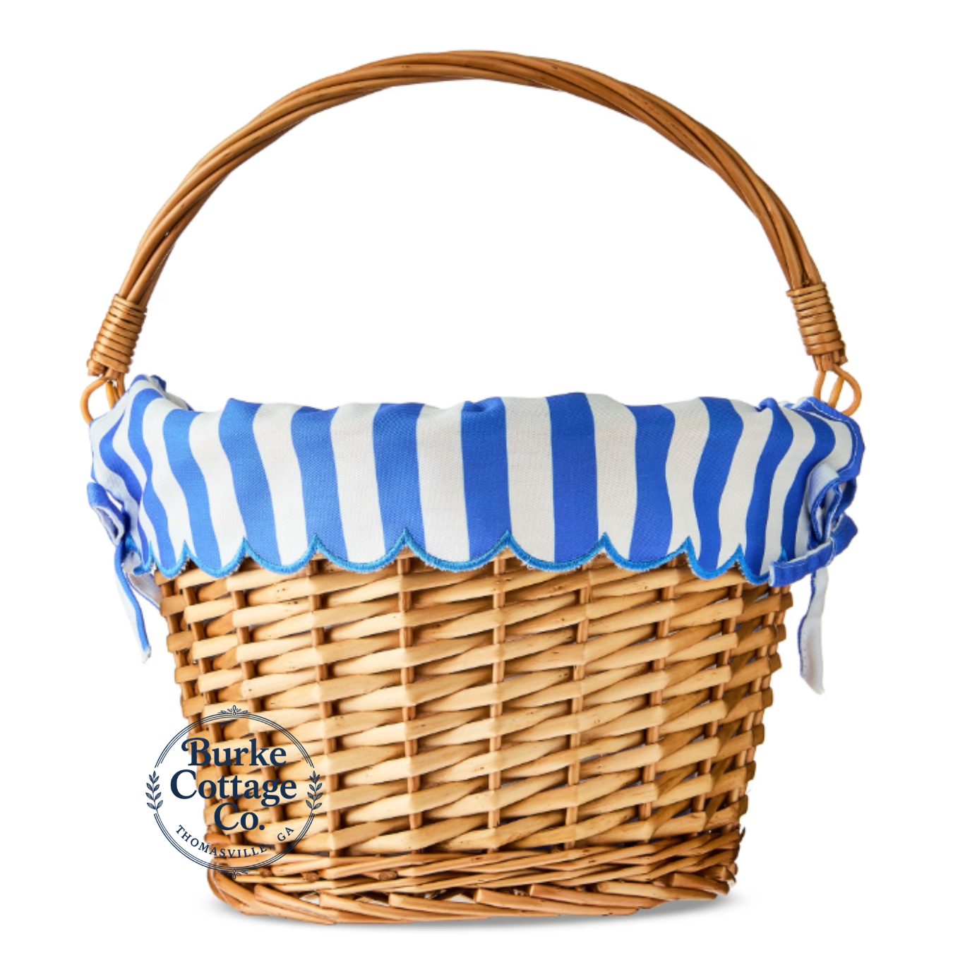 Personalized Easter Basket with Name | Custom Embroidered Basket | Local Pickup Only