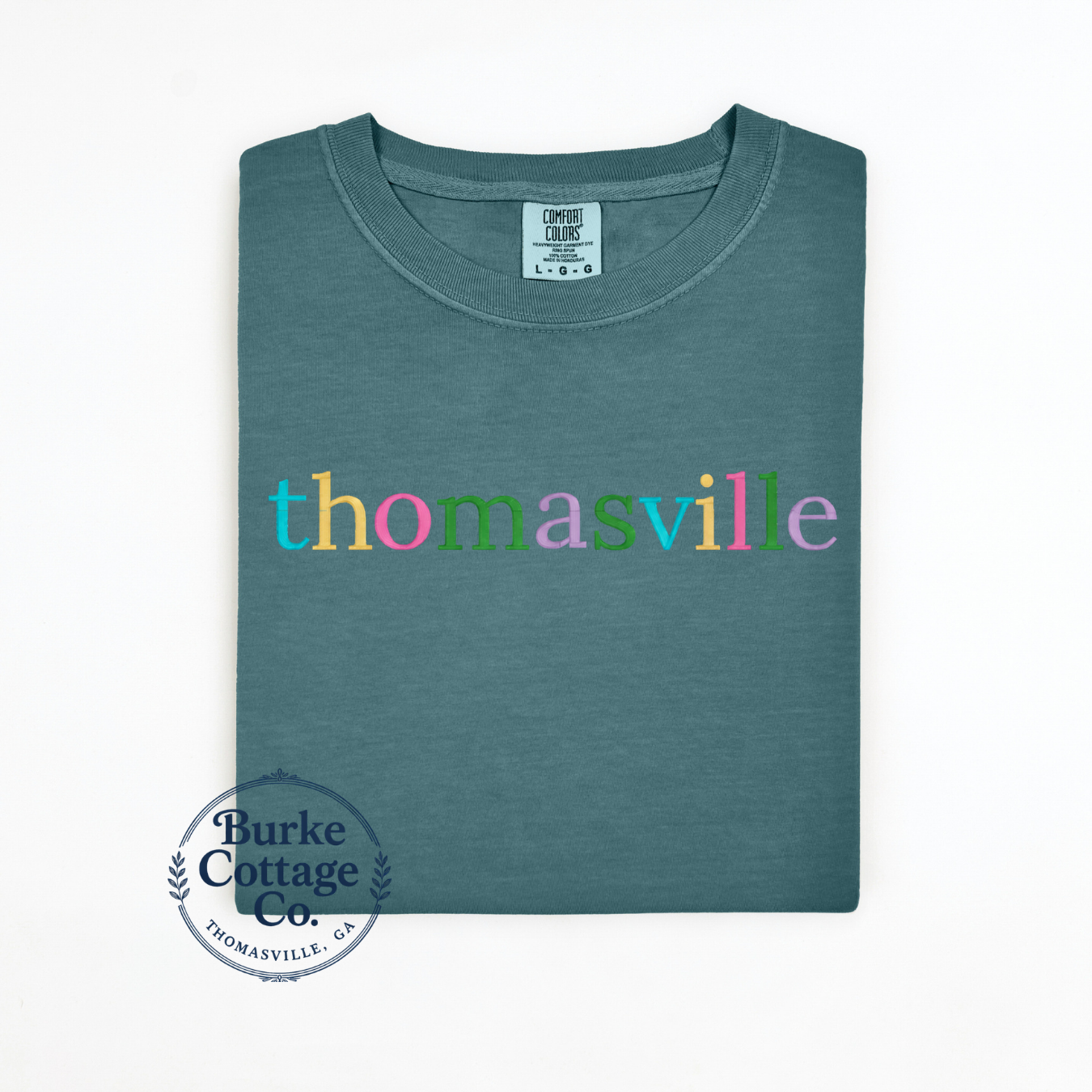 This is My Town Embroidered T-Shirt