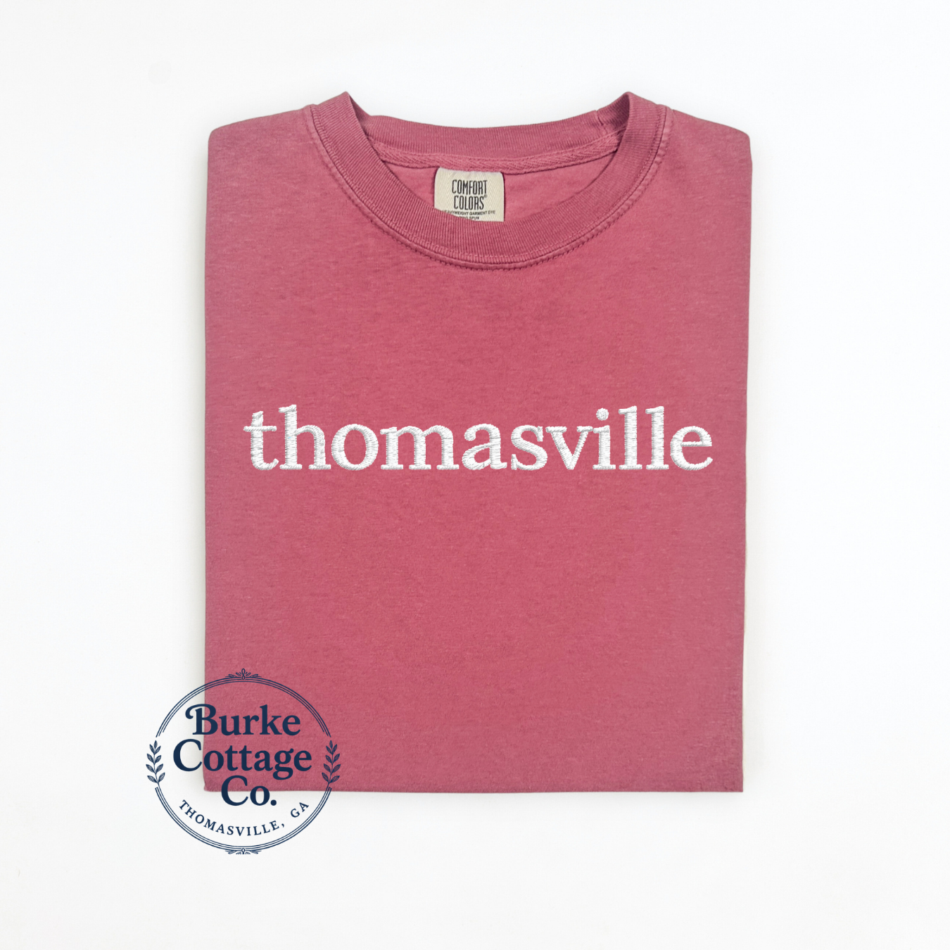 This is My Town Embroidered T-Shirt