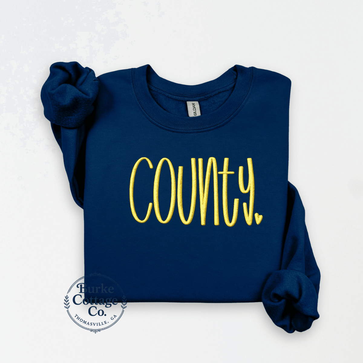County Embroidered Sweatshirt