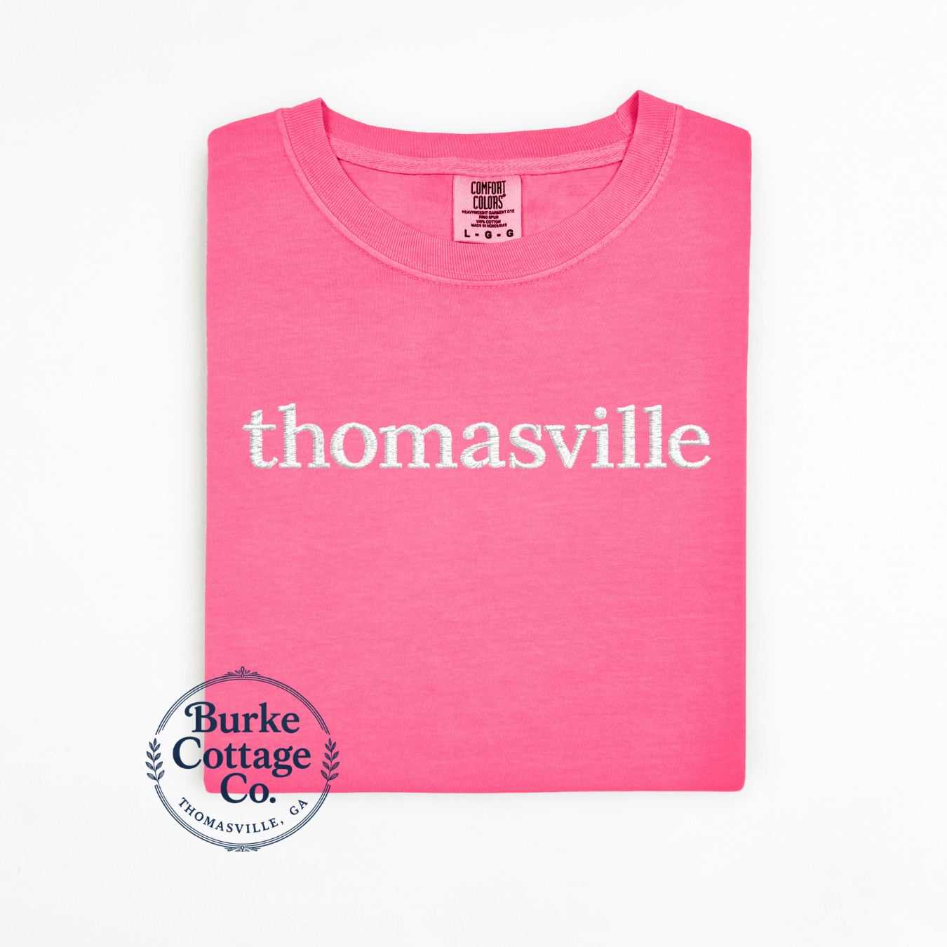 This is My Town Embroidered T-Shirt