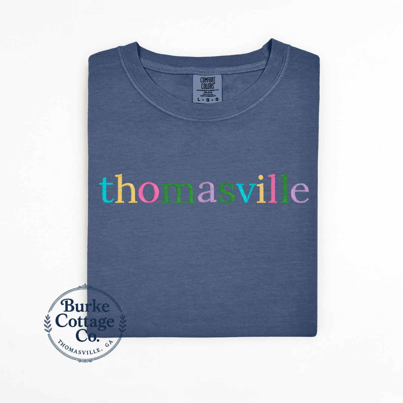 This is My Town Embroidered T-Shirt