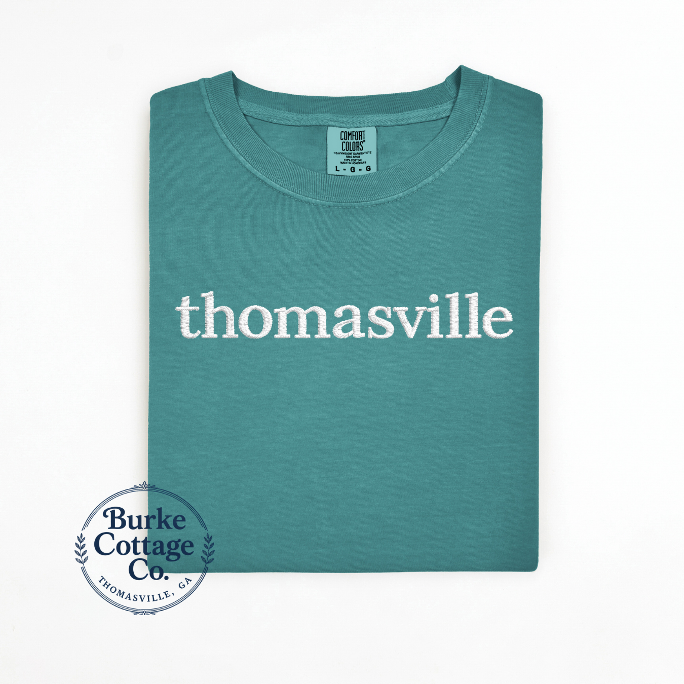 This is My Town Embroidered T-Shirt