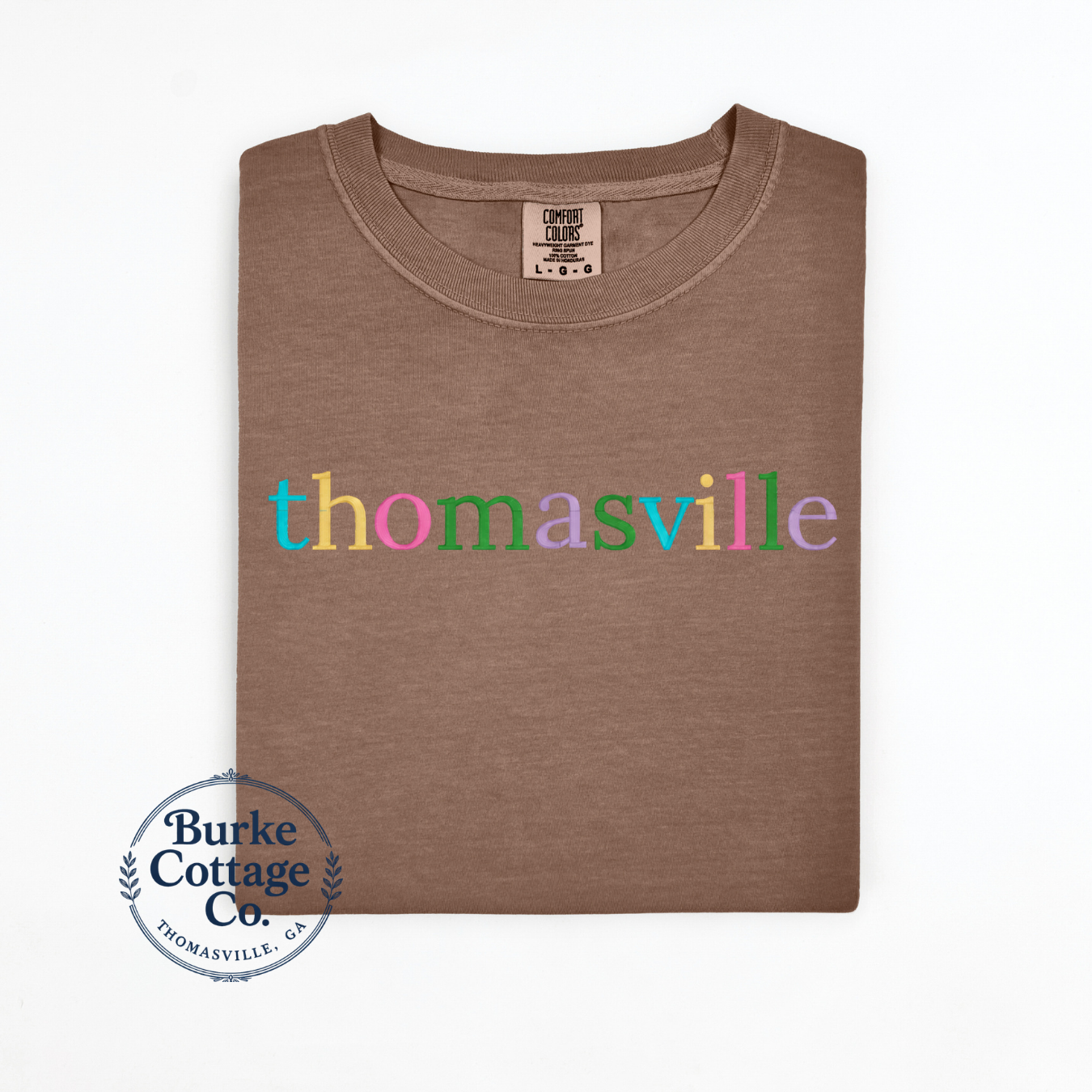This is My Town Embroidered T-Shirt