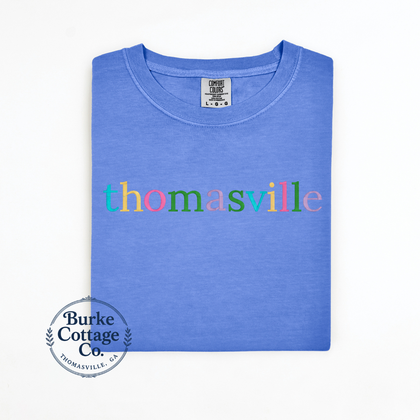 This is My Town Embroidered T-Shirt