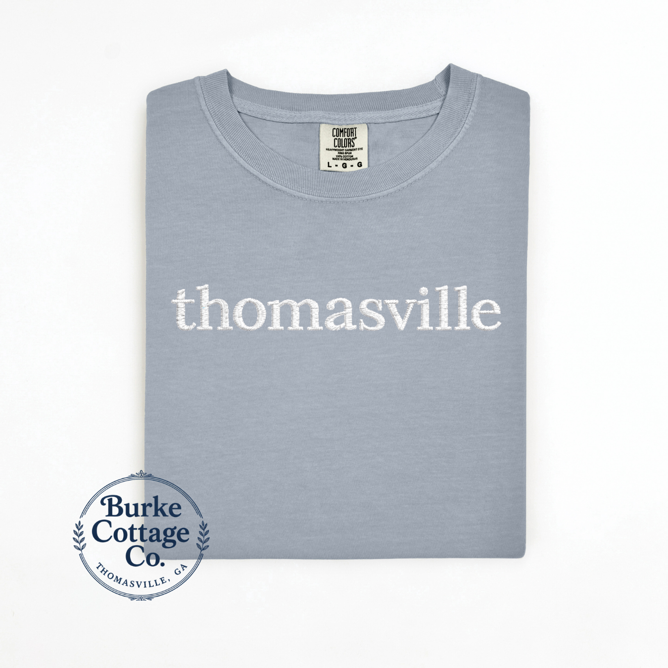 This is My Town Embroidered T-Shirt