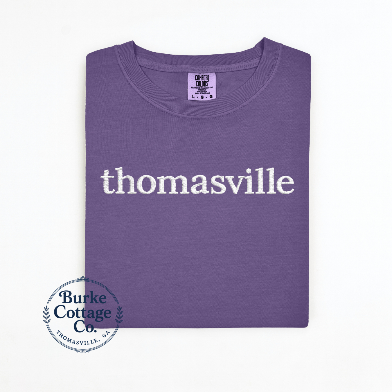 This is My Town Embroidered T-Shirt