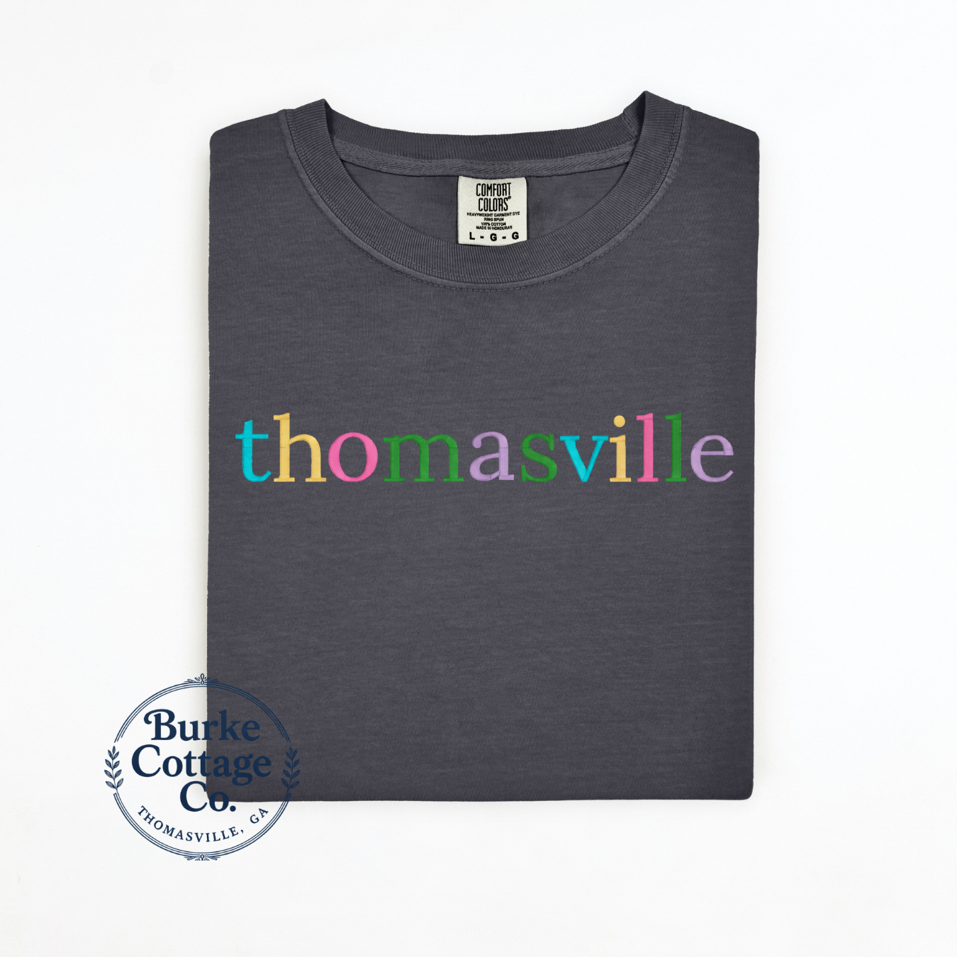 This is My Town Embroidered T-Shirt