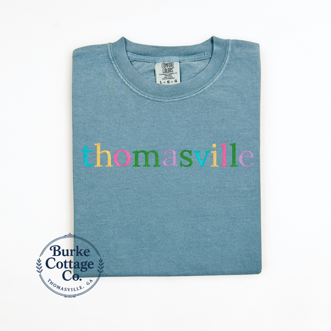 This is My Town Embroidered T-Shirt