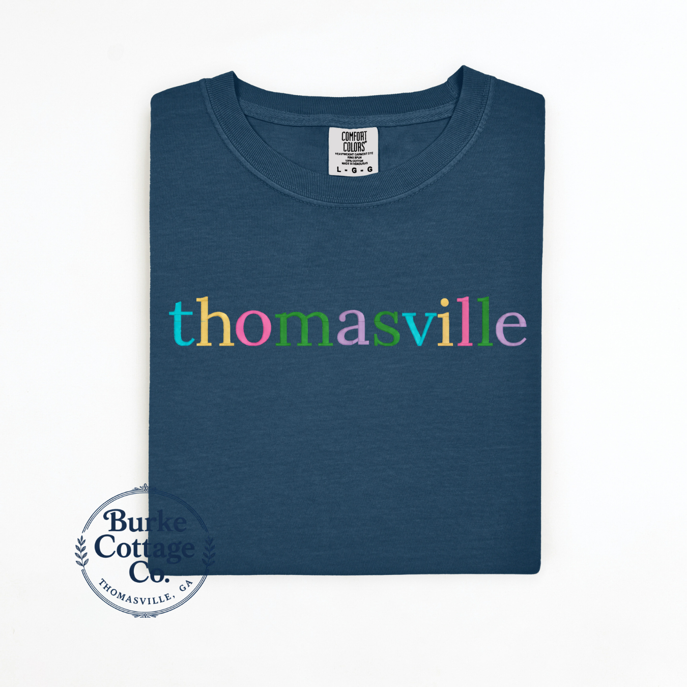This is My Town Embroidered T-Shirt