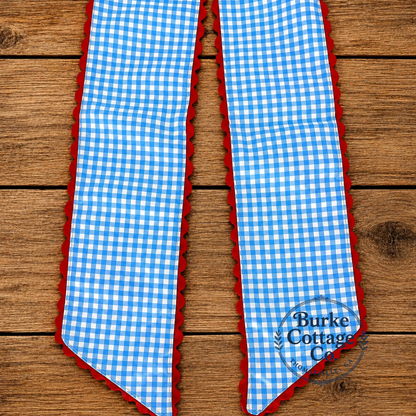 Personalized Patriotic Wreath Sash